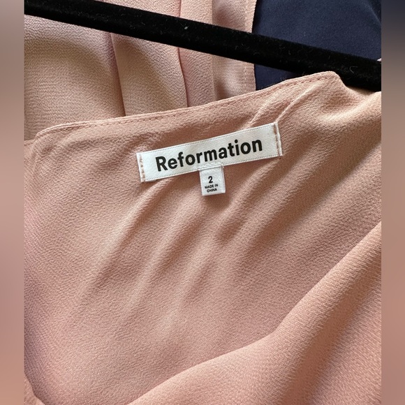 Reformation Blush Evelyn Dress - Picture 5 of 7